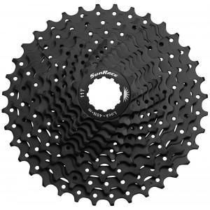 Aizmugurējie zobratu bloks SunRace CSMS1 10-speed 11-36T black