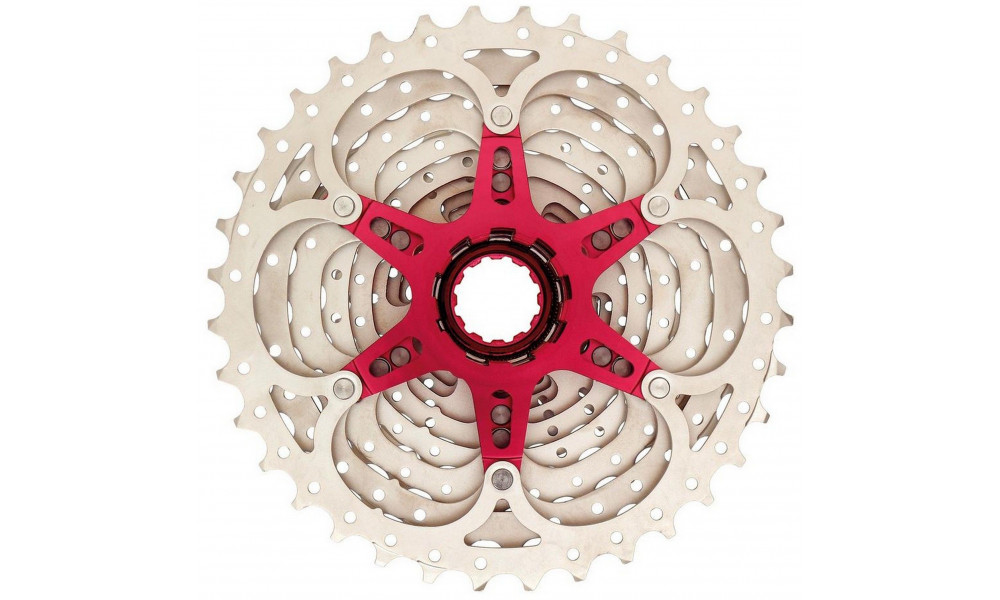 Aizmugurējais zobratu bloks SunRace CSMX0 10-speed 11-36T metallic - 2