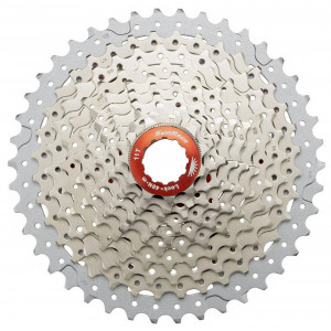 Aizmugurējie zobratu bloks SunRace CSMX3 10-speed metallic