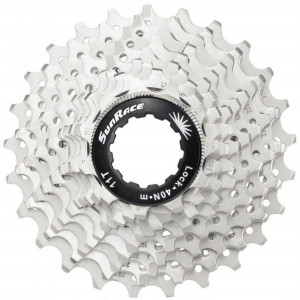 Aizmugurējie zobratu bloks SunRace CSRS0 10-speed metallic