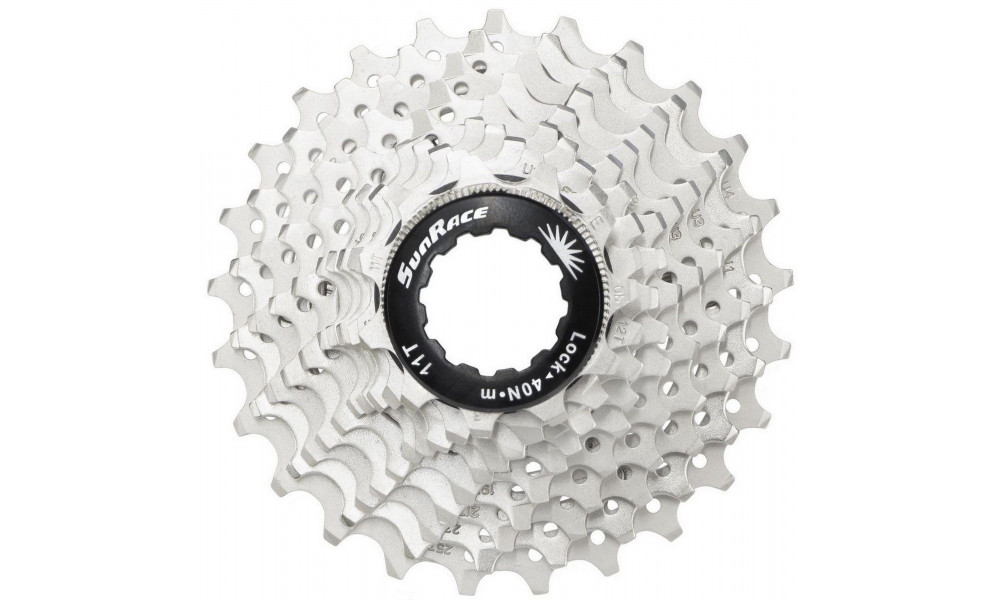 Aizmugurējie zobratu bloks SunRace CSRS0 10-speed metallic 