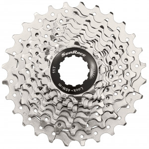 Aizmugurējais zobratu bloks SunRace CSRS1 10-speed metallic