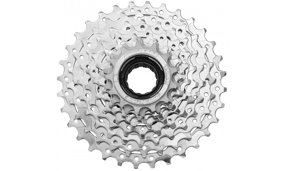 Aizmugurējie zobratu bloks SunRace MFE90 9-speed 13-32T CP (ieskrūvēts) 