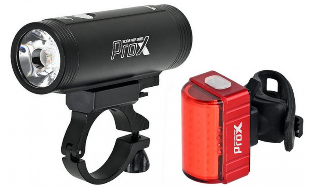 Apgaismojums komplekt ProX Spika 1100Lm + Zera S 80Lm USB - 1