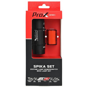 Apgaismojums komplekt ProX Spika 1100Lm + Zera S 80Lm USB