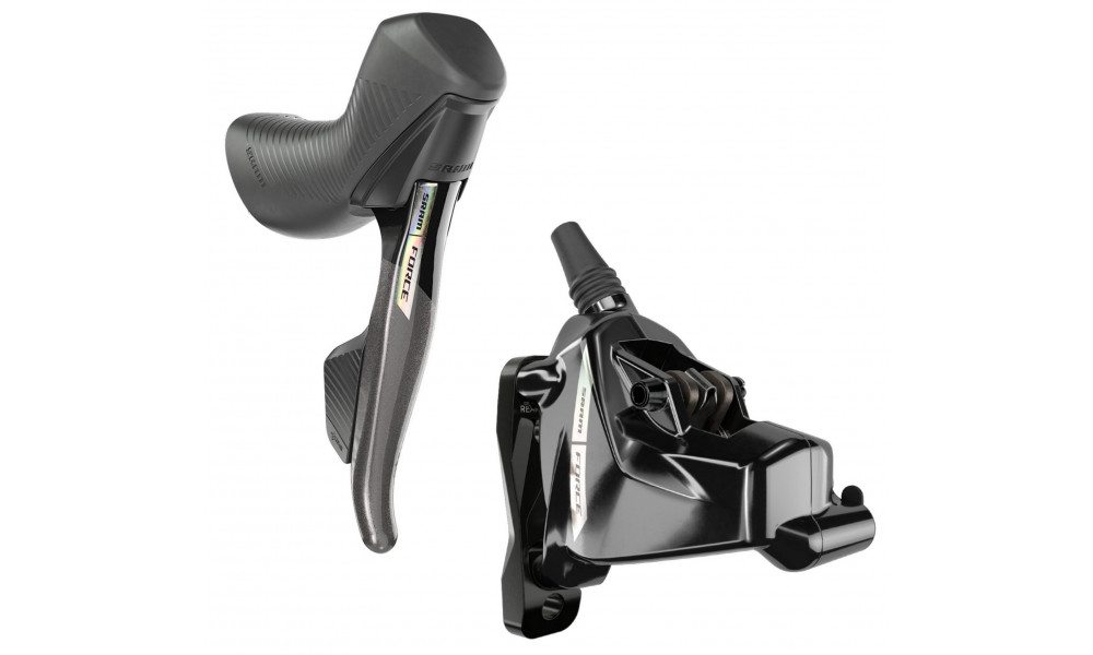 Priekšējās disku bremzes SRAM Force eTap AXS D2 hydraulic flat mount 2x12-speed right - 1