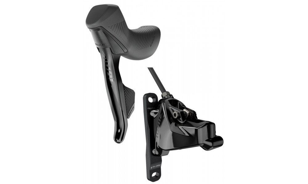 Aizmugurējās disku SRAM Rival eTap AXS D1 hydraulic flat mount 2x12-speed left - 1