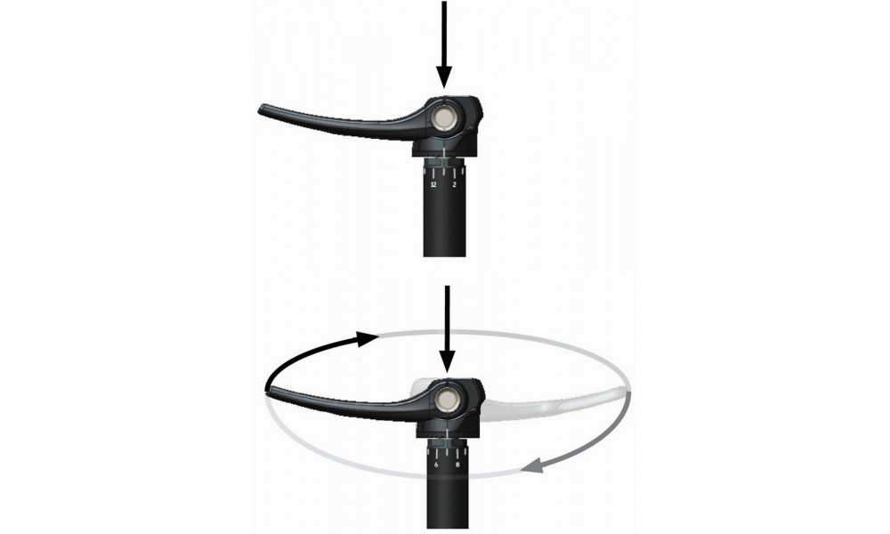 Priekšējā rumbas ass SRAM Maxle Ultimate Gravel 12x100mm M12x1.5mm - 2