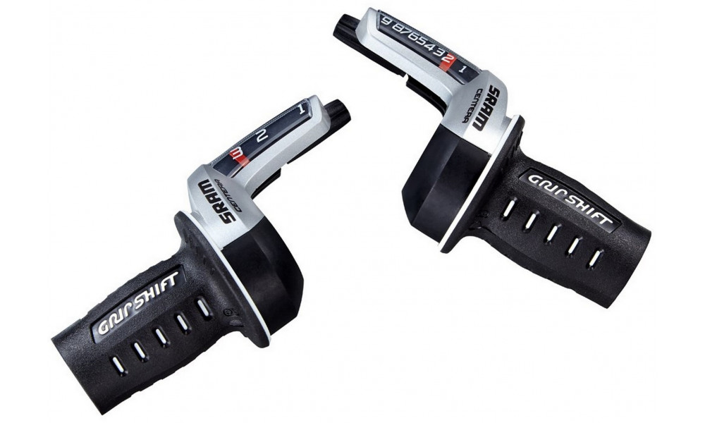 Pārnesumu pārslēdzēja rokturu komplekts SRAM Centera Twist 3x9-speed 