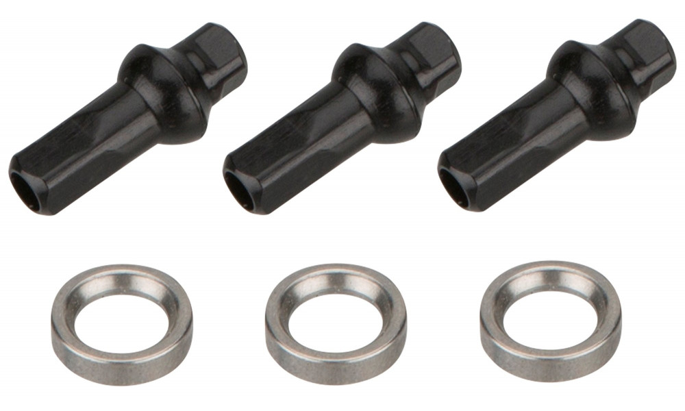 Spieķi NEWMEN MTB SP D-light 302 with nipples (3 gab.) - 2