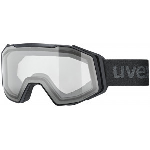 Brilles Uvex gravity black matt / clear-clear