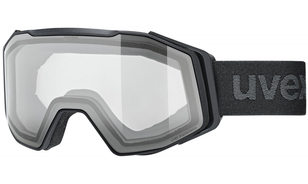 Brilles Uvex gravity black matt / clear-clear - 4