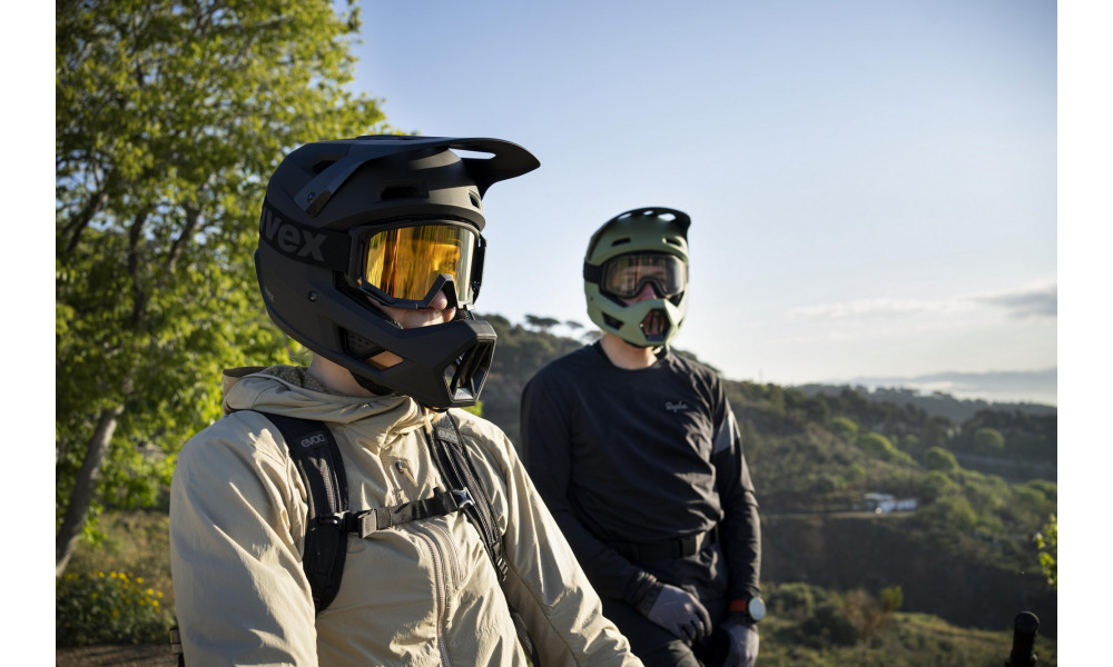 Brilles Uvex gravity black matt / clear-clear - 6