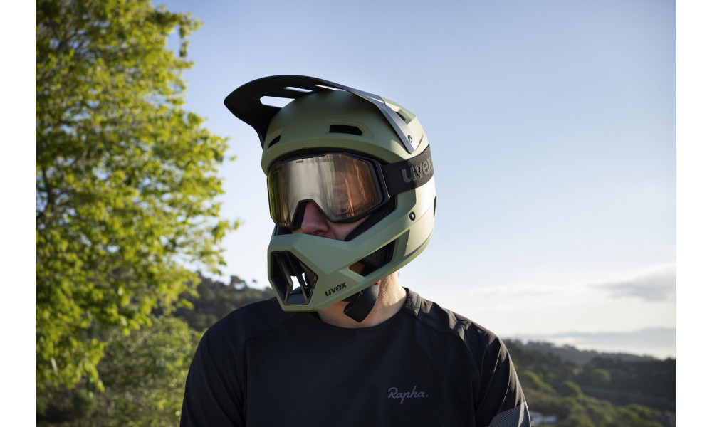 Brilles Uvex gravity black matt / clear-clear - 7