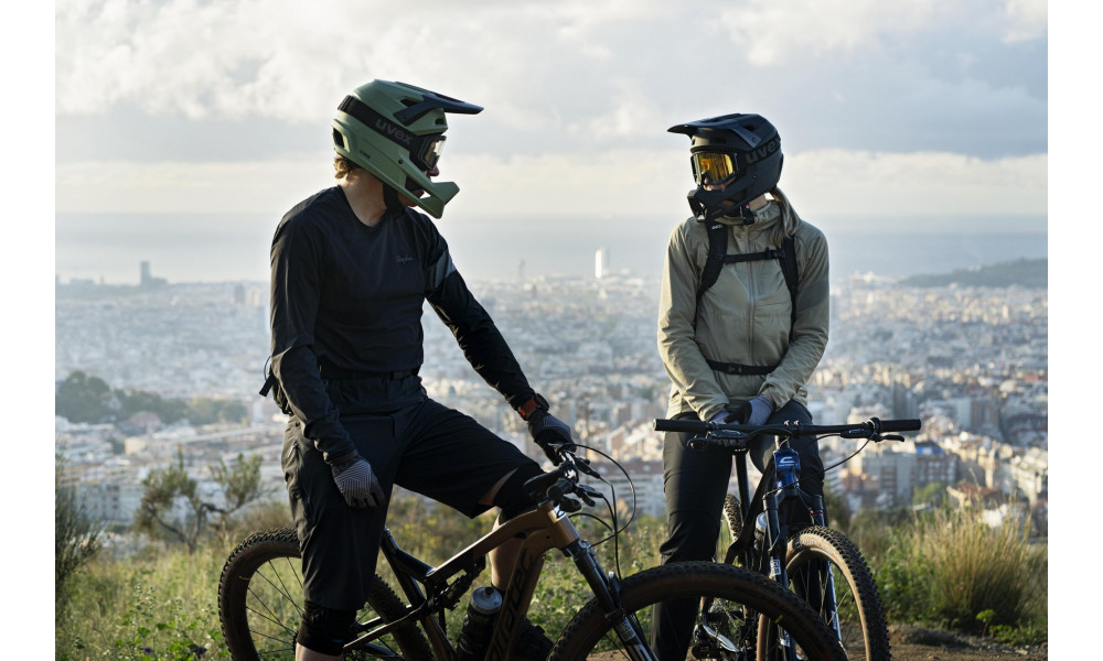 Brilles Uvex gravity black matt / clear-clear - 8