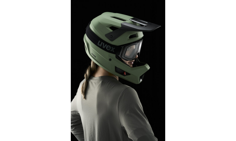 Brilles Uvex gravity black matt / clear-clear - 11