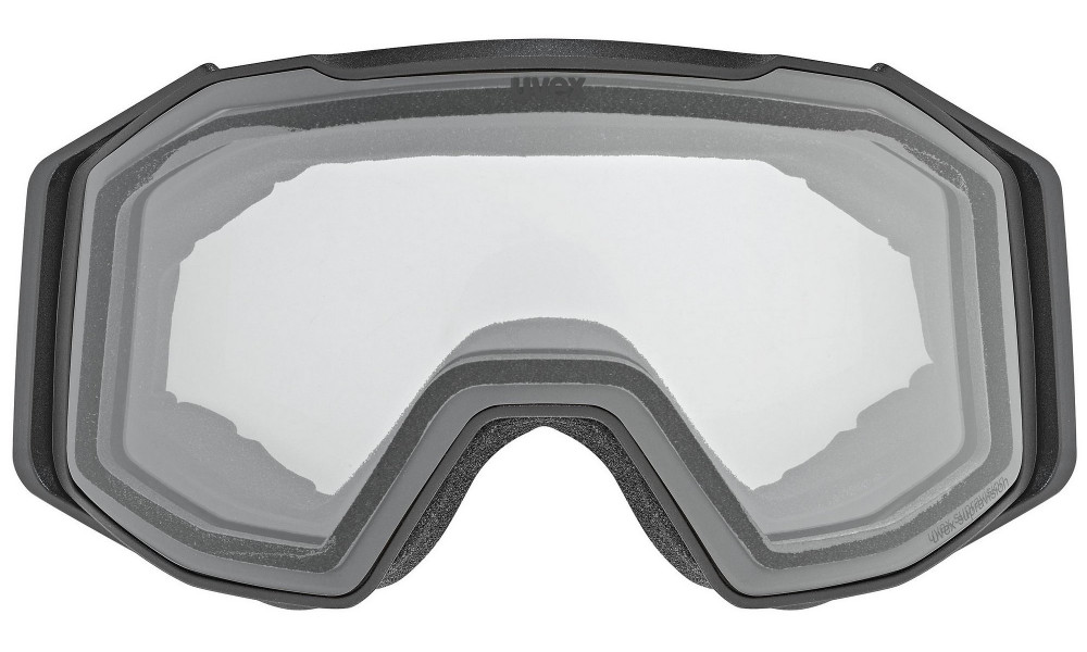 Brilles Uvex gravity black matt / clear-clear - 17