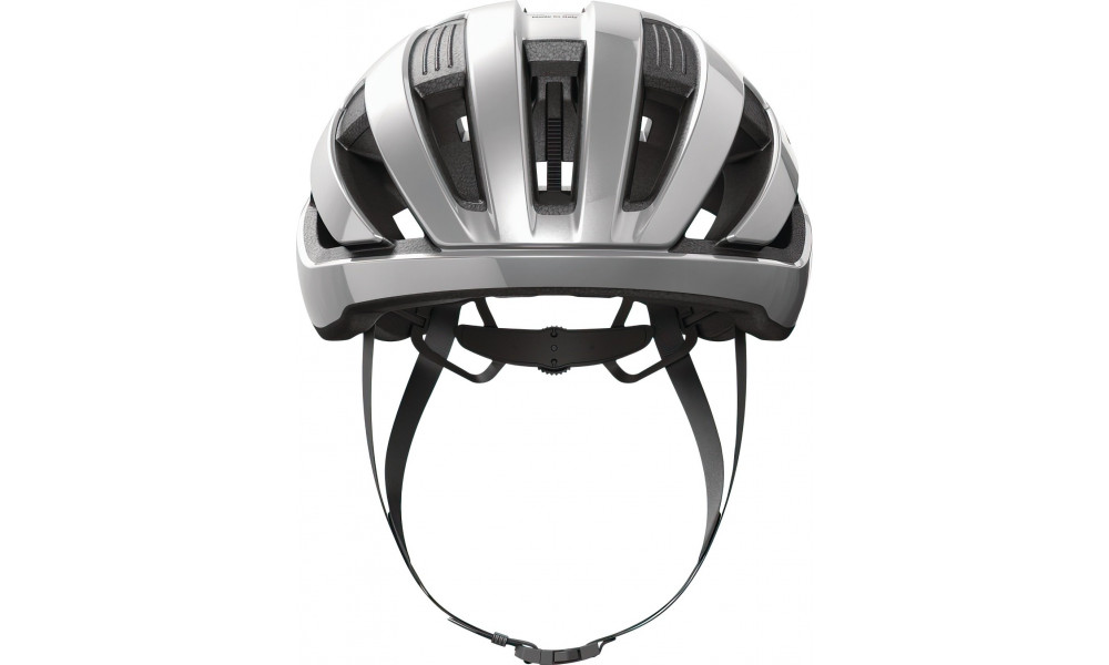 Velo ķivere Abus Wingback gleam silver - 5