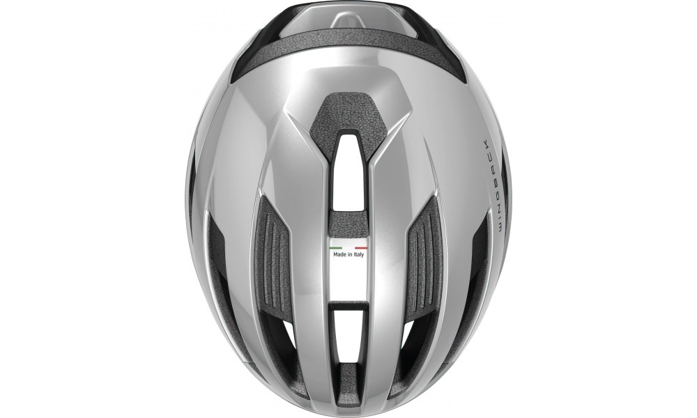 Velo ķivere Abus Wingback gleam silver - 6