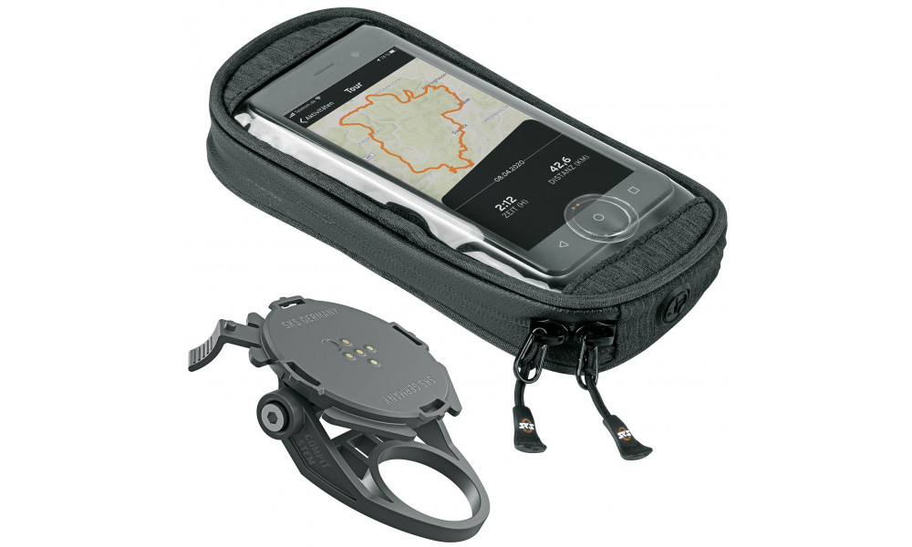 Telefona turētājs and bag SKS Compit Stem & Com + Smartbag 