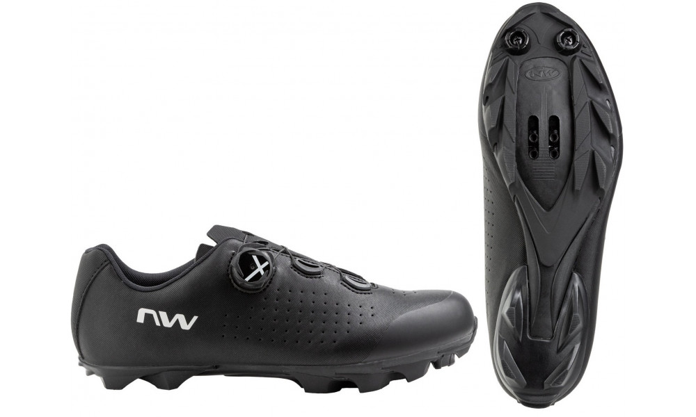 Velo apavi Northwave Scorpius Plus 4 MTB XC black - 1