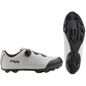 Velo apavi Northwave Scorpius Plus 4 MTB XC light grey-black