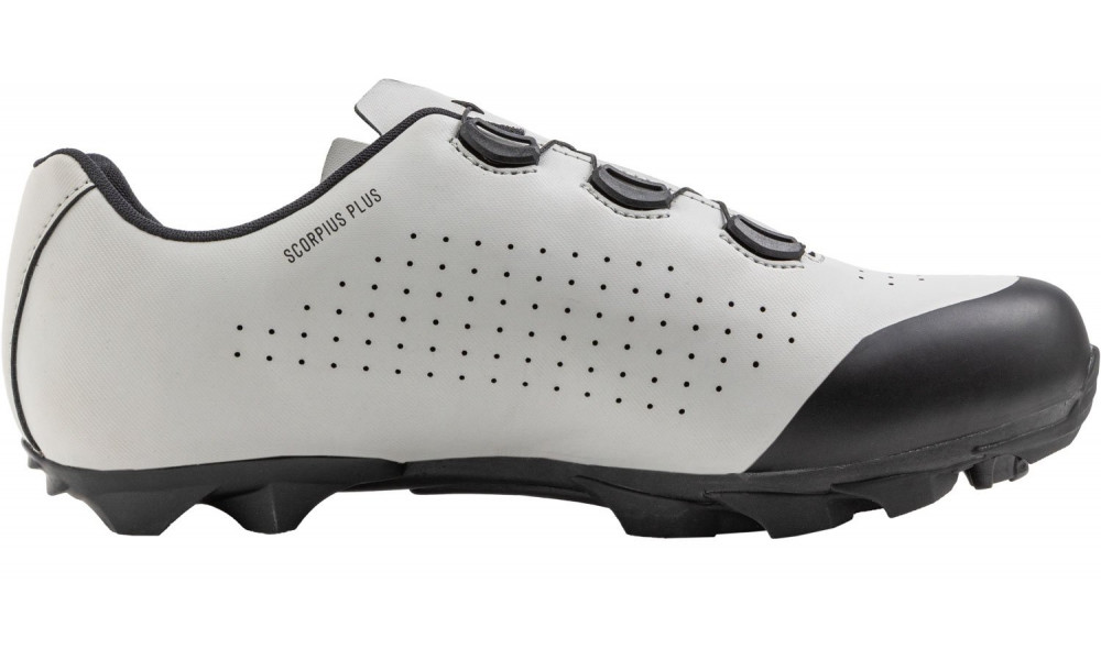 Velo apavi Northwave Scorpius Plus 4 MTB XC light grey-black - 2
