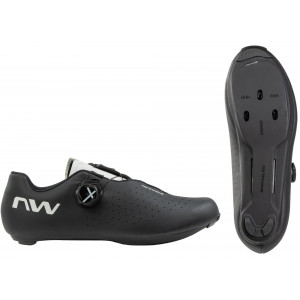 Velo apavi Northwave Sonic Plus Wide Road black-light grey