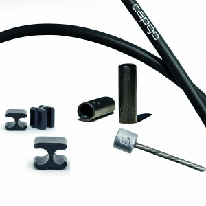 Kabeļu komplekts (dropper) sēdekļa stundai Capgo BL stainless black