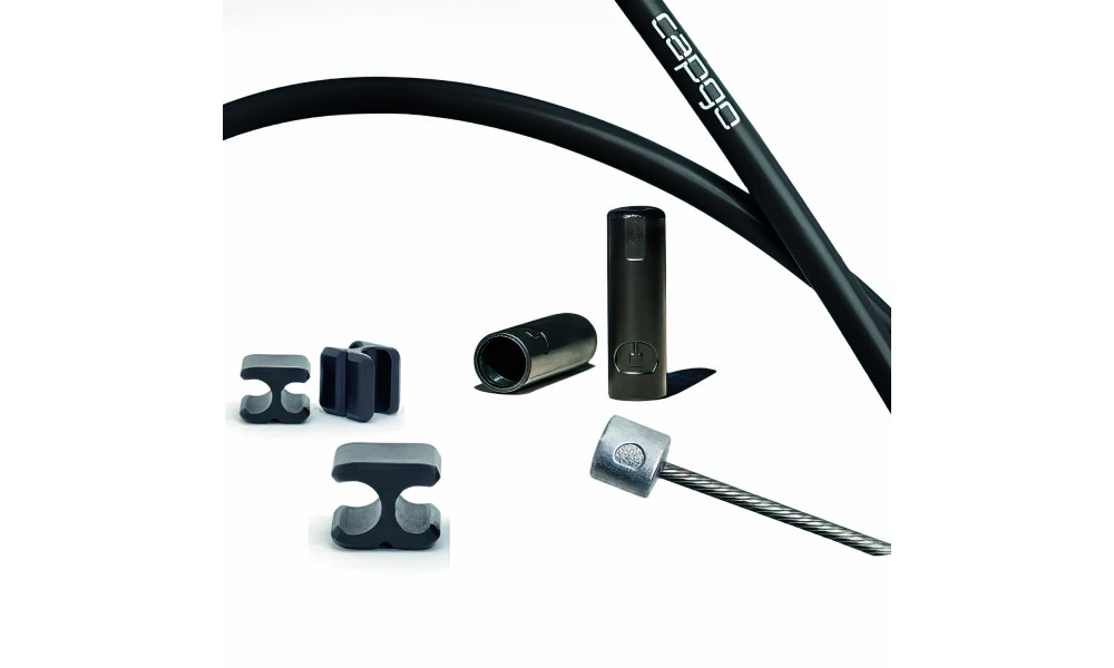 Kabeļu komplekts (dropper) sēdekļa stundai Capgo BL stainless black 