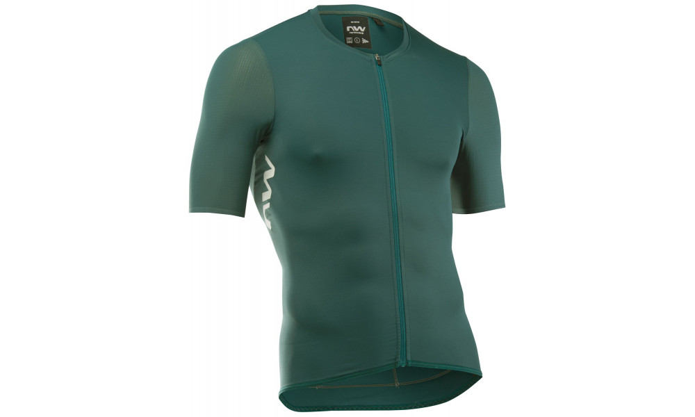 Velos krekls Northwave Essence EVO S/S petrolium - 1