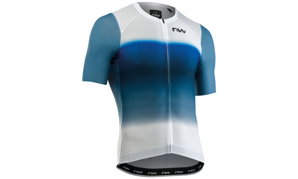 Velos krekls Northwave Blade Air S/S white-blue - 1