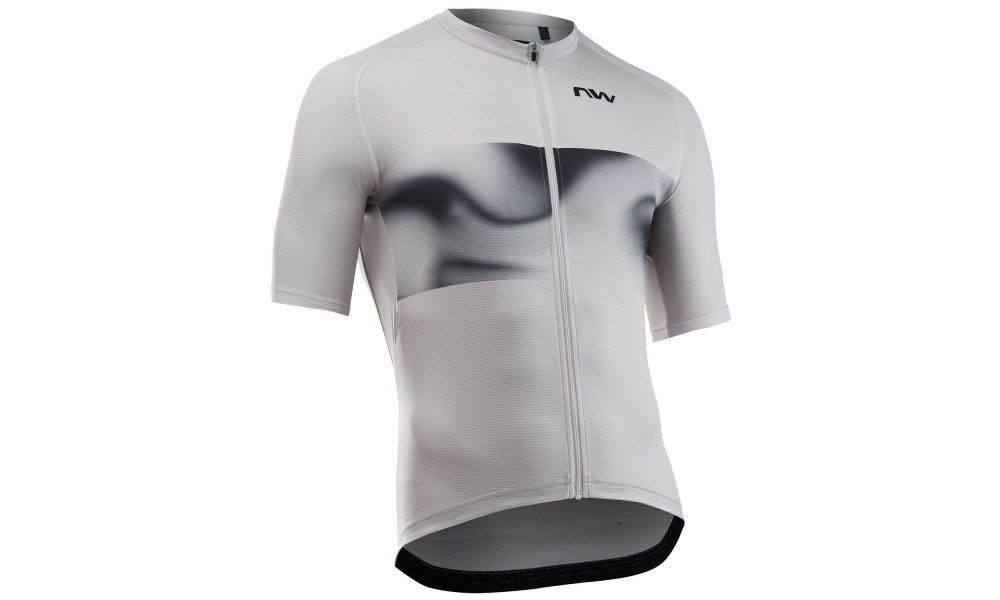 Velos krekls Northwave Force EVO S/S light grey - 1
