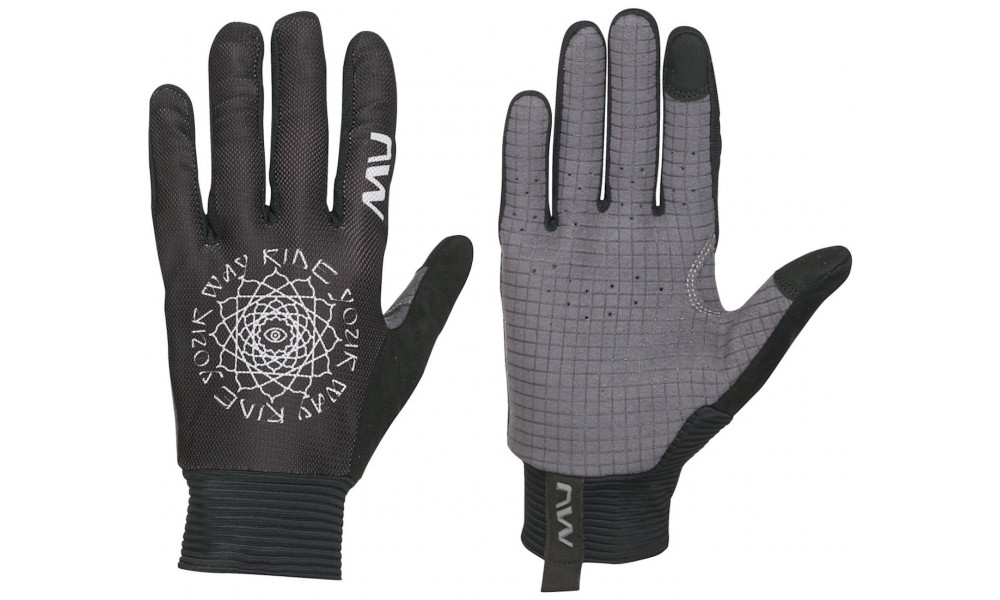 Velo cimdi Northwave Air LF WMN Full black-XS 