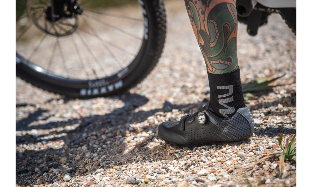 Velo zeķes Northwave Extreme Air Mid black-grey-XS (34/36) - 2