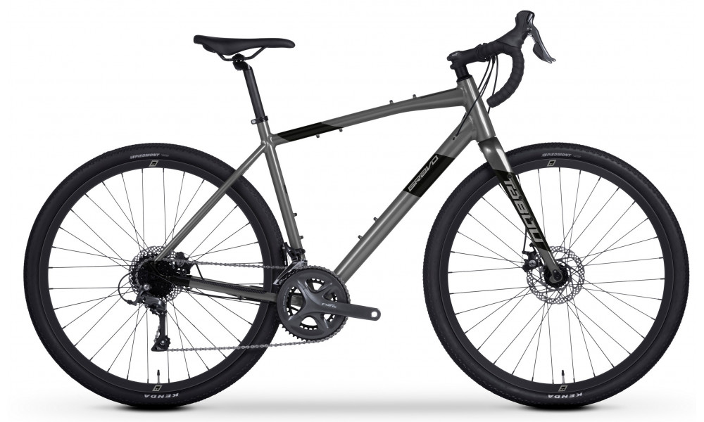 Velosipēds Tabou Gravo 1.0 grey-black 