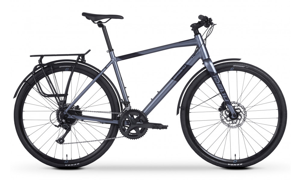 Velosipēds Tabou Gravo FIT 2.0 steel-black 