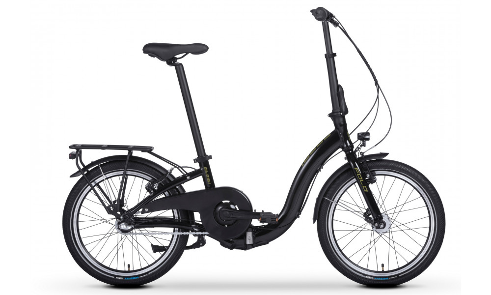 Velosipēds Tabou Fold Easi black-gold 