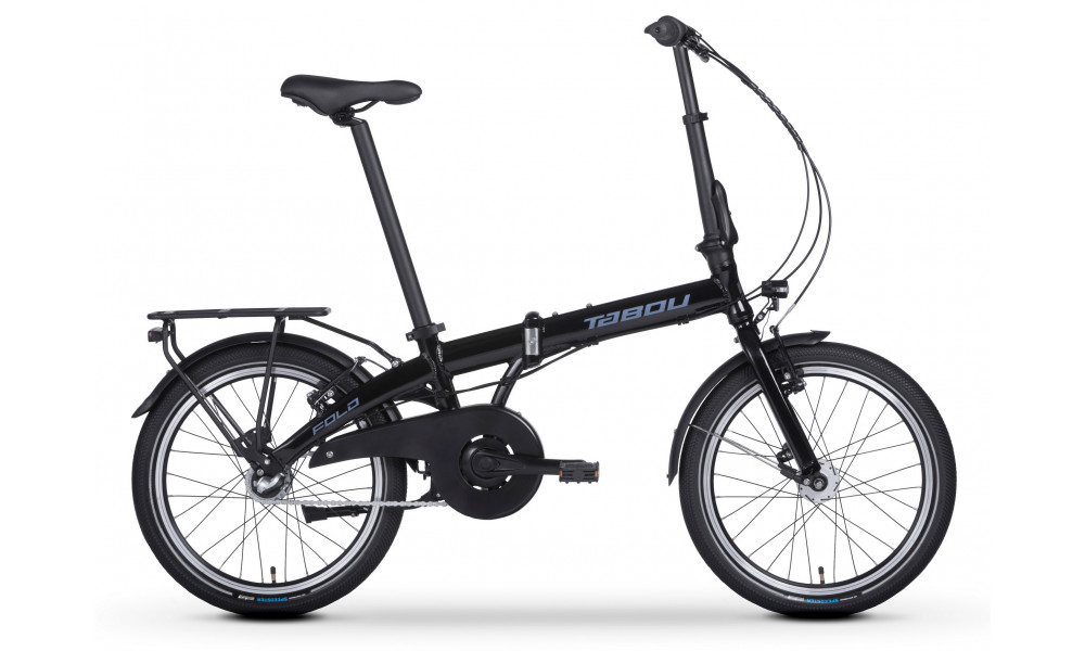 Velosipēds Tabou Fold Urban black-silver 