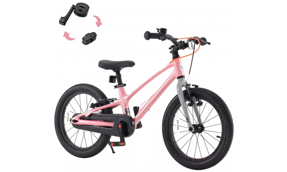 Velosipēds Tabou Royal Space 16 pink-grey 
