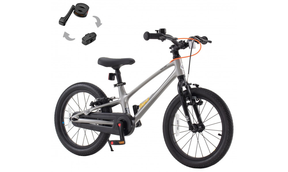 Velosipēds Tabou Royal Space 14 grey-black 