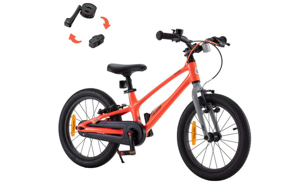 Velosipēds Tabou Royal Space 14 orange-grey 