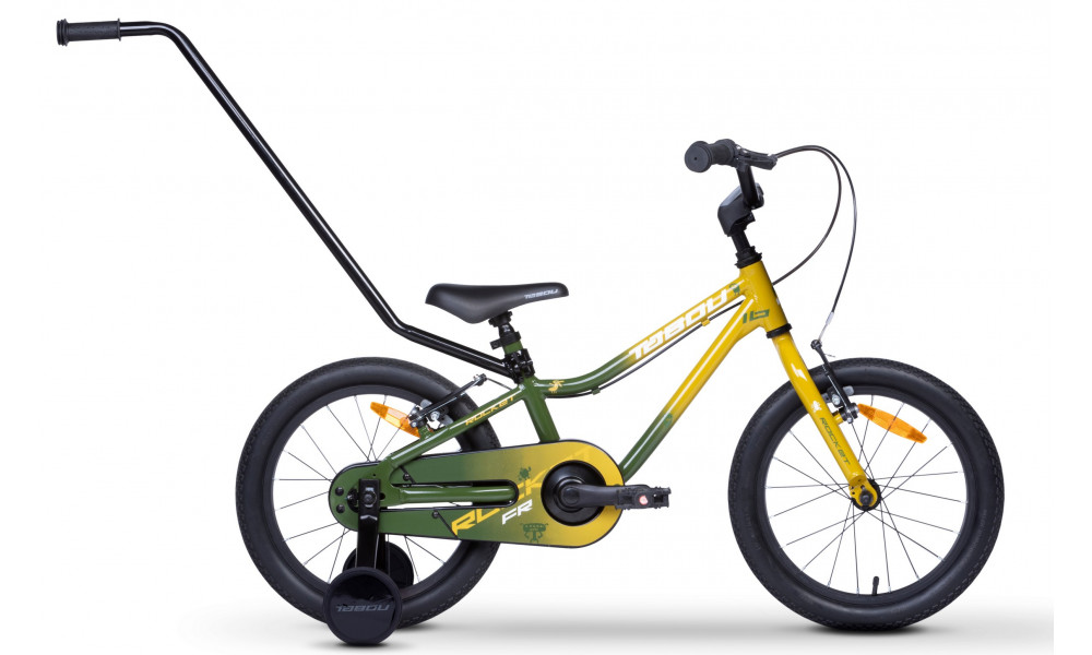 Velosipēds Tabou Rocket FR 16 green-gold 