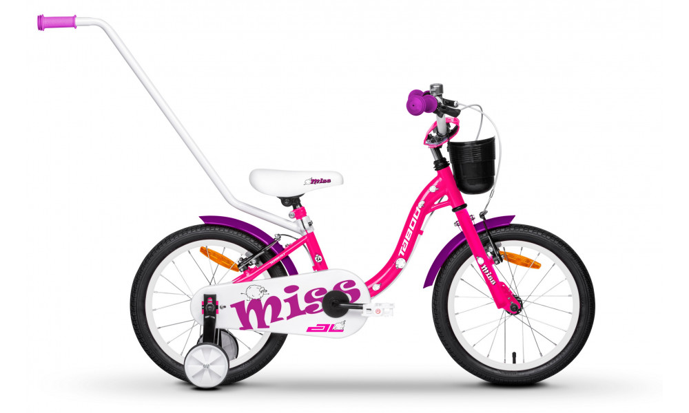 Velosipēds Tabou Miss AL 18 pink-white 