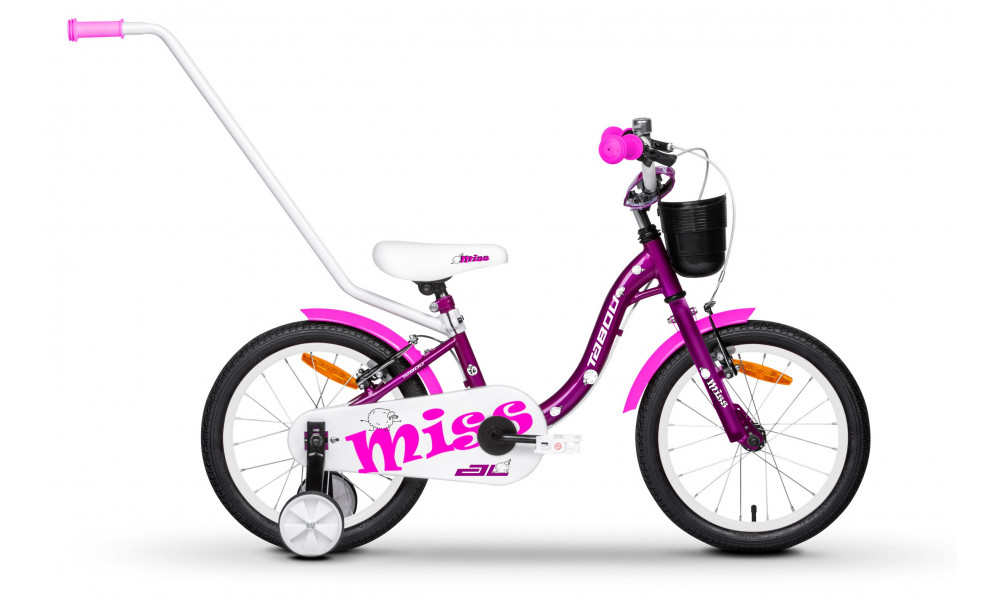 Velosipēds Tabou Miss AL 14 purple-white 