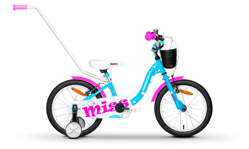 Velosipēds Tabou Miss AL 12 blue-pink 