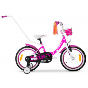 Velosipēds Tabou Miss CS Alu 14 pink-white