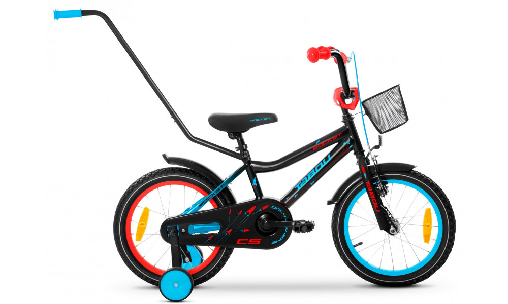 Velosipēds Tabou Rocket CS Alu 12 black-blue 