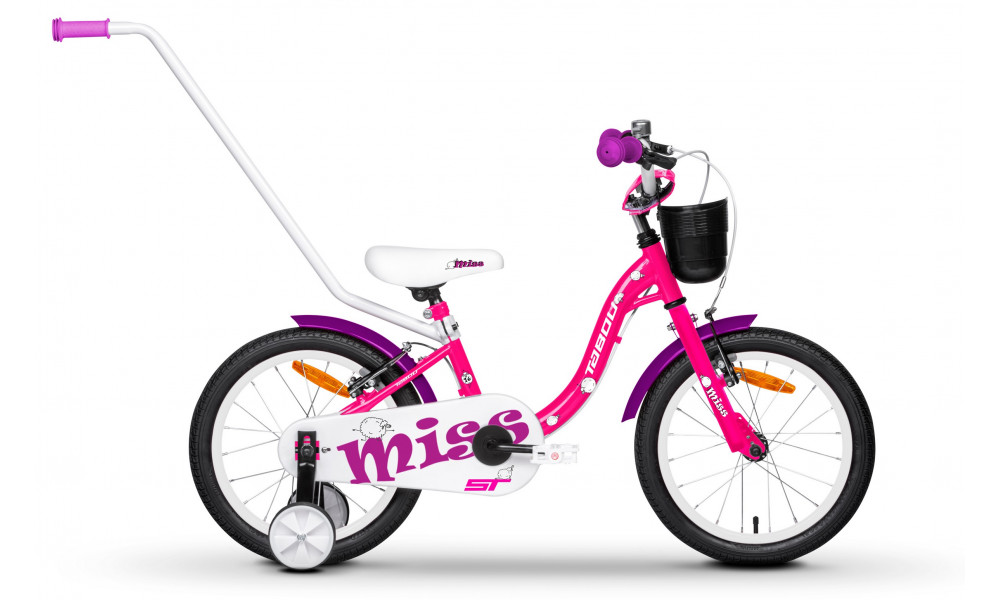 Velosipēds Tabou Miss ST 12 pink-white 