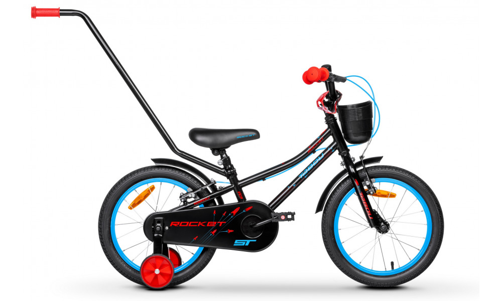 Velosipēds Tabou Rocket ST 14 black-red 